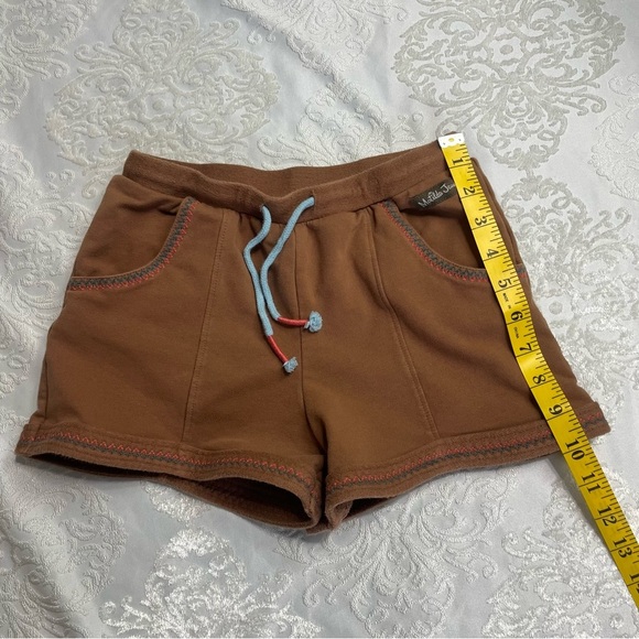 Matilda Jane Enchanted Garden Frances French Terry Shorts Brown Size 8 - Picture 5 of 5